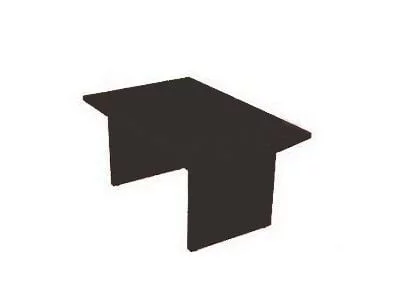 Приставка на ДСП опоре В304.2 Венге магия_0