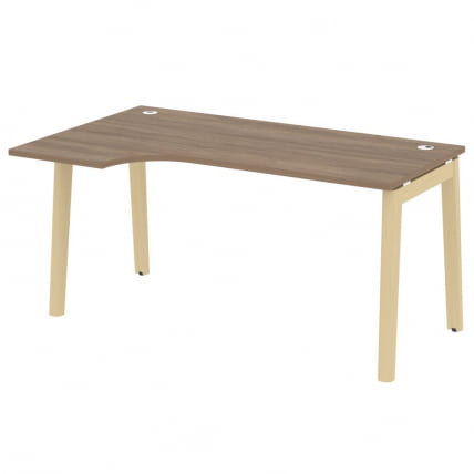 Стол эргономичный левый ONIX WOOD OW.SA-1(L) Дуб Аризона/Светлый_0