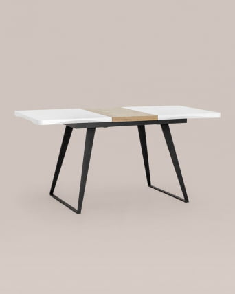 Стол обеденный Йорк раскладной 120-160 Белый_3