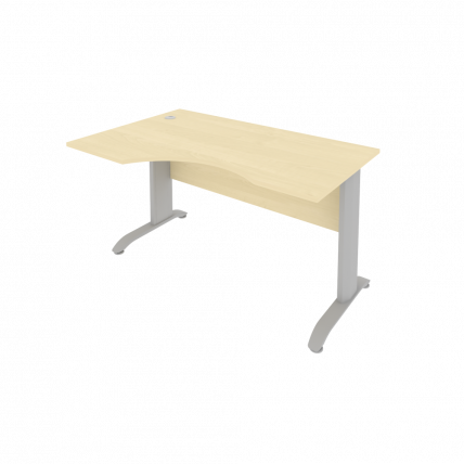 Стол криволинейный левый Riva ПЛ.СА-2 Л Клен_0