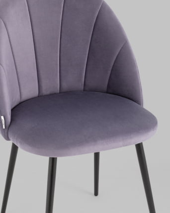 Стул для кухни Логан NEW велюр Пыльно-сиреневый_7