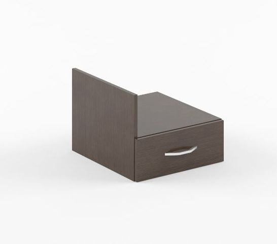 Тумба подвесная SC-1V (Легно Темный)_0