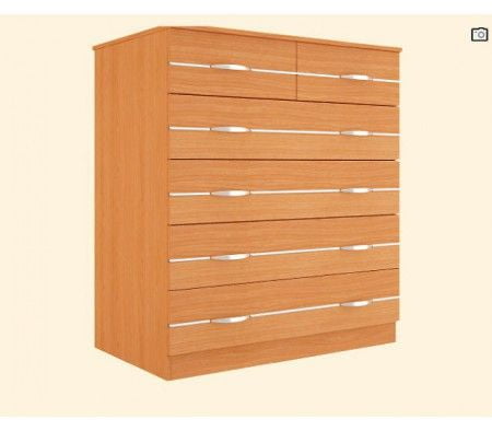 Комод 6 венге/дуб млечный_0