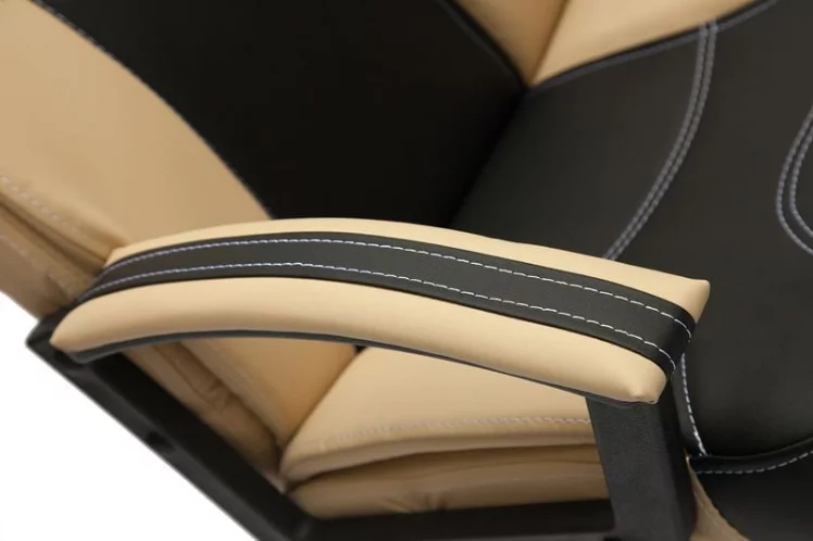 Кресло руководителя Twister черный+бежевый 36-6,36-34_4