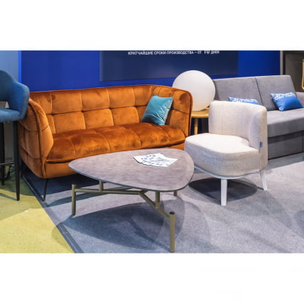 Диван двухместный Осло 2Д Коричневый_4