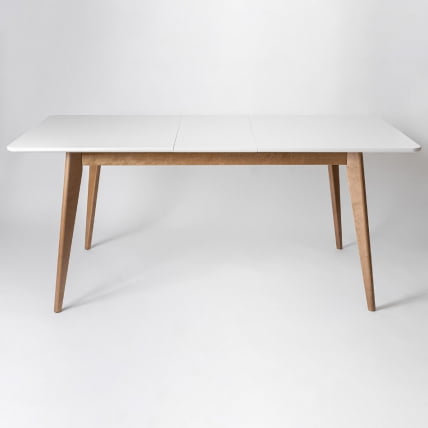 Стол обеденный Пегас Plus 120x75 Эмаль белая_1