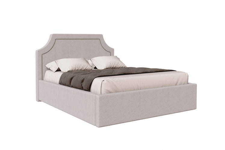 Кровать с ортопедическим основанием Катрин 1600 Авокадо бежевый_0