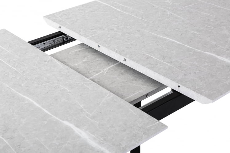 Стол Роналдо раздвиж. 120-160 Мрамор бьянко_4