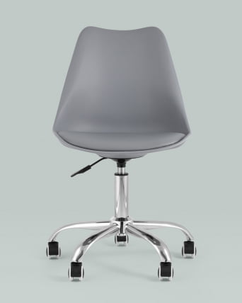 Стул офисный BLOK SN пластиковый серый_5