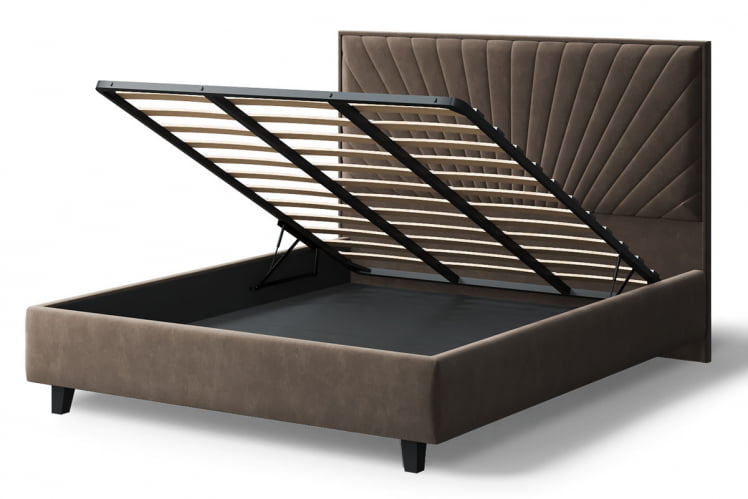 Кровать Леона, 2000x1600мм, коричневый_3