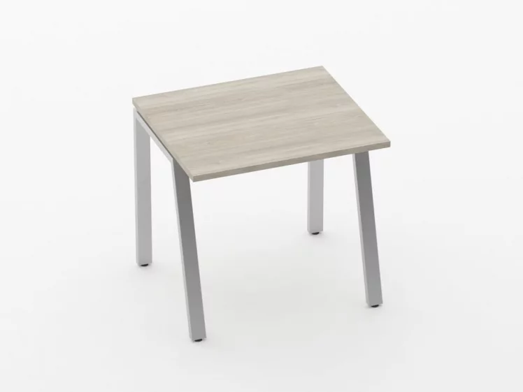 Стол прямой Deka Л-обр. каркас 73.07.08 Дуб Сантана светлый_0