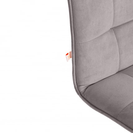 Кресло офисное ZERO СС флок , серый, 29_7