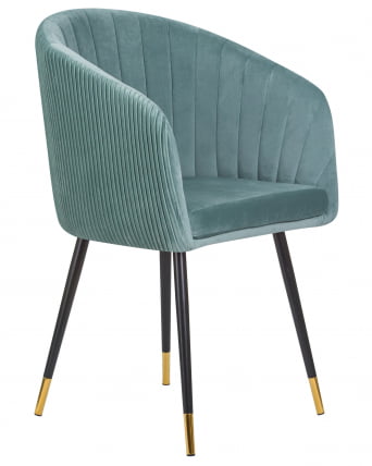 Стул обеденный DOBRIN MARY Мятный велюр 1922-8_1