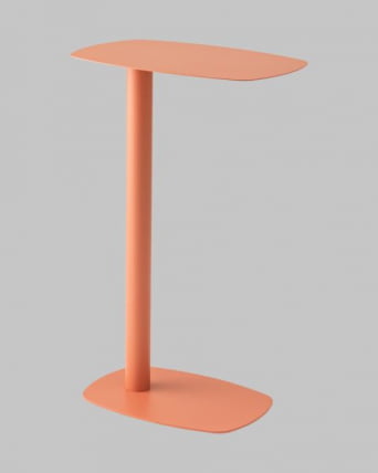Журнальный столик Eanna L металл коралловый_7