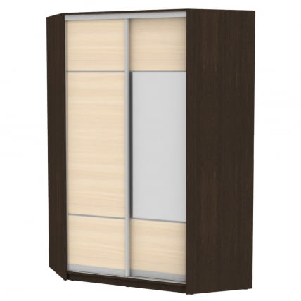 Шкаф-купе YA-230х1400-568-3(Венге-ДМ-D4D3)_0