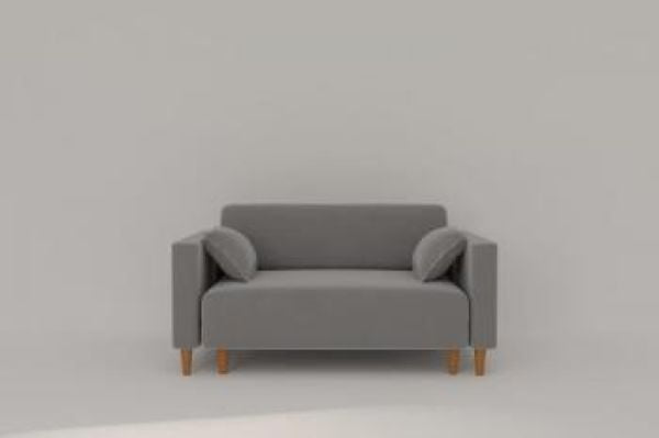 Диван прямой Урвик (Berhouse) Цвет фасада: Грей рогожка; Тип: Прямой; Материал фасада: Микророгожка_5