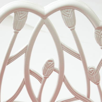 Скамья Secret De Maison Strauss (Штраус) + подушка алюминиевый сплав, 99*56*76, butter white_9