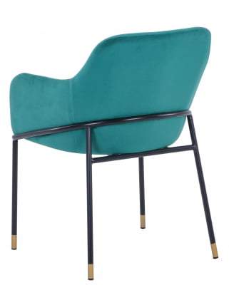 Стул Сандра велюр Изумрудный_5