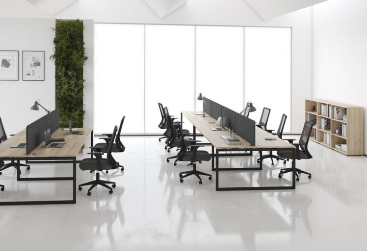 Конференц-стол XTEN-Q XQCT 2714 Бук Тиара Алюминий_1