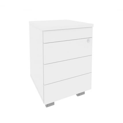 Тумба мобильная (TIP-ON) ONIX O.TM-3 TIP Белый Бриллиант_0