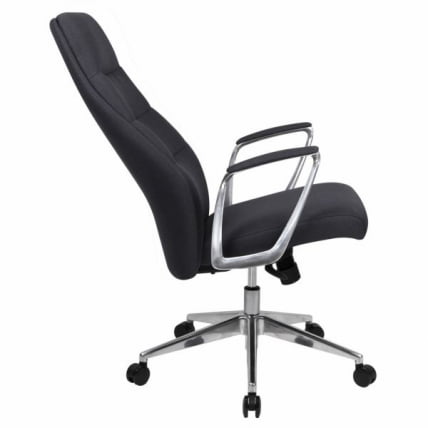 Кресло руководителя BRABIX PREMIUM Adept EX-752, синхромеханизм, алюминий, ткань, серое_5