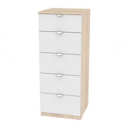 Комод Калисто(K35)1147х452х468ручкаторцеваяTR-2(ДСС-Белый)_0