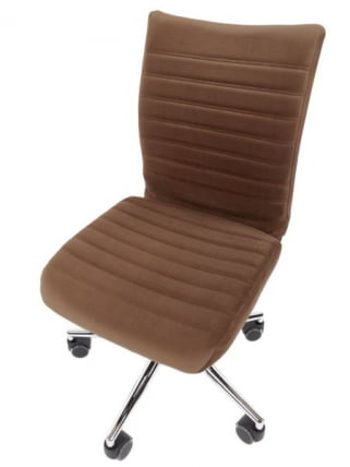 Офисное кресло CHAIRMAN 033 велюр Коричневый_10