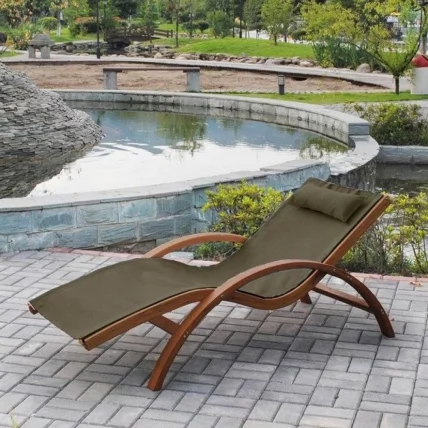 Шезлонг-лежак Мальта AFM-503 Olive_0