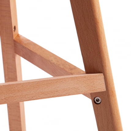 Стул барный TULIP BAR (mod. C1014H) / 1 шт. в упаковке пластик/дерево, 57 х 48 х 104 см, белый 018 /натуральный_8