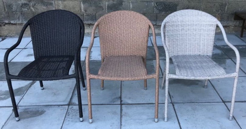 Плетеное кресло из искусственного ротанга AFM-318B-Beige_3