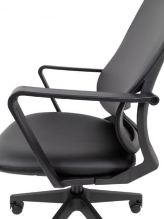 Кресло руководителя Chairman 545 экокожа Черный_5