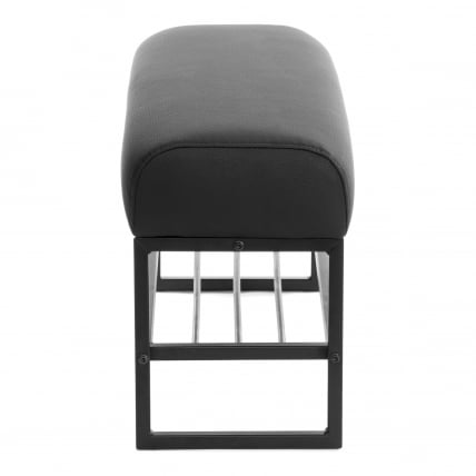 Банкетка-обувница Charli Lux/Чарли Люкс БО экокожа , Sharp Черный_1