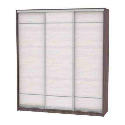 Шкаф-купе B-220х200х60-3(ЯАТ-ЯАС-D7D7D7)_0