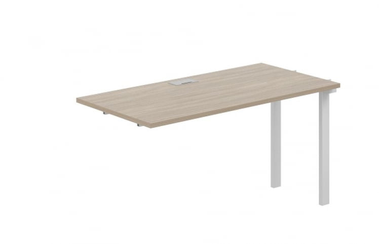 Секция рабочей станции Sigma SG.267.OD.44.WH Дуб темный Белый_0