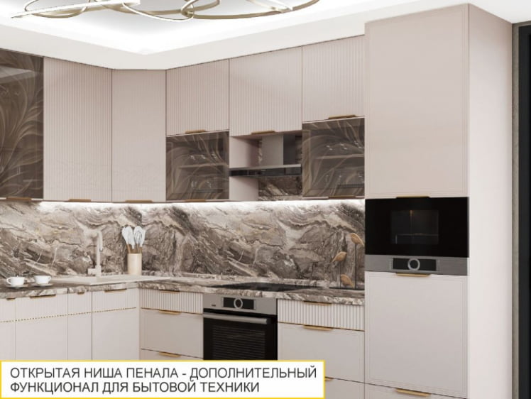 Пенал кухонный с ящиком (лев/прав) Флоренция 107.76_3