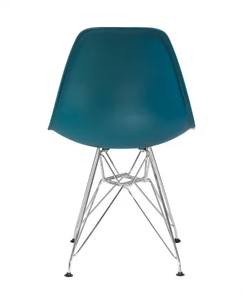 Стул обеденный DOBRIN DSR ножки хром Морской волны G-05_4