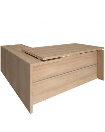 Стол руководителя YALTA LT-C 18 R Акация Лорка_0