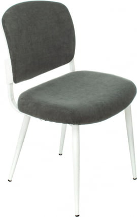 Стулья для кухни Бюрократ KF-8W white Серый 2 шт._1