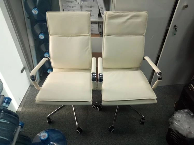 Кресло офисное Харман H-101-70-5 Слоновая кость_9