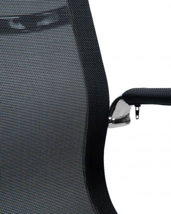 Офисное кресло для посетителей DOBRIN CODY MESH Черный_10