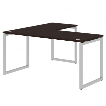 Стол угловой правый XTEN-Q XQCT 1615 R Легно темный Алюминий_0