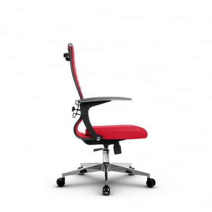Кресло офисное МЕТТА B 2b 19/U158, Основание 17834 Комплект 3 Красное_1