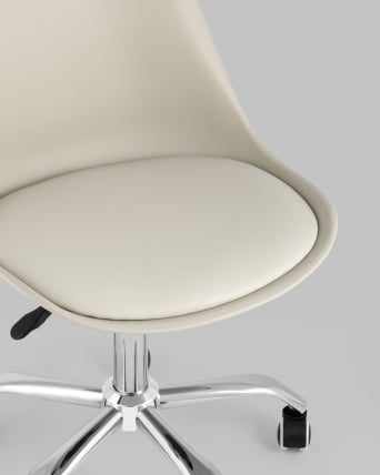 Стул офисный BLOK SN пластиковый бежевый_9