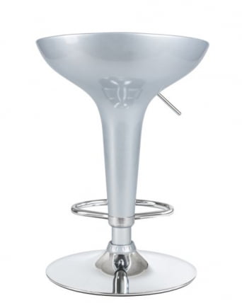 Стул барный DOBRIN BOMBA (серебряный металлик) 2 шт_6