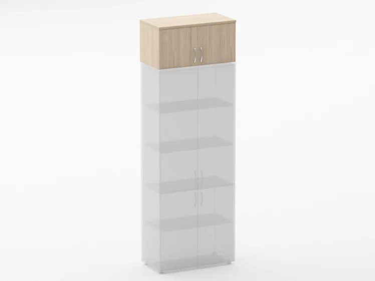 Антресоль широкая Glassy 6.04.131 Орех_0