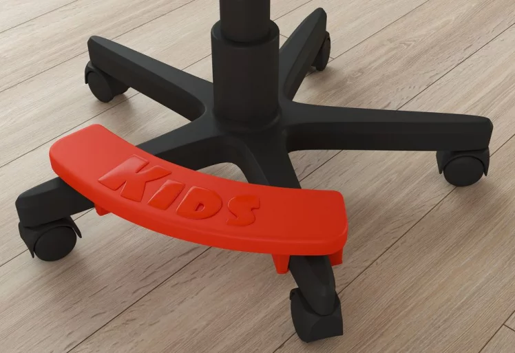 Подставка для детских кресел для Chairman KIDS 102/103/110 Красный_0