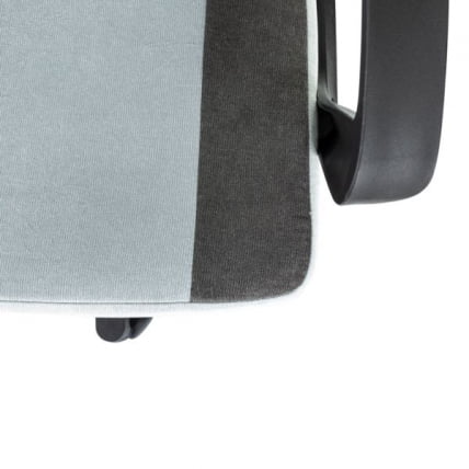 Кресло компьютерное BRABIX Forcer GM-127, 2 подушки, ткань, серое/светло-голубое_8