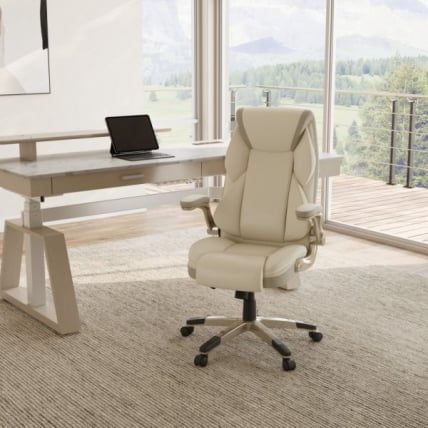 Эргономичное компьютерное кресло Eureka OC11-OW, белое_10