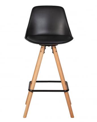 Стул полубарный DOBRIN RONNI Черный B-03_5