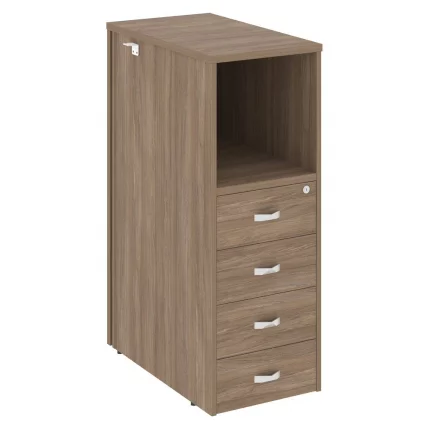 Тумба 4 ящика завершающая, правая ONIX O.R-TV-4(R) Дуб Аризона_0